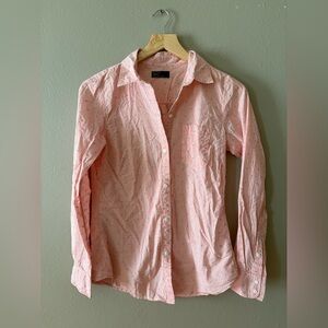 GAP striped button down blouse